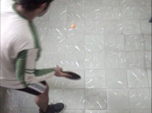 Luis Garciga (b. 1971), Ping Pong, 2006, DVD 1:00, courtesy the artist