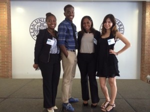 L-R Jenkins, Mann, Natera, and Deleon