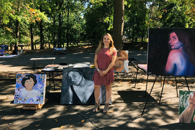 Halle Luttrell ’21 is curating for her community