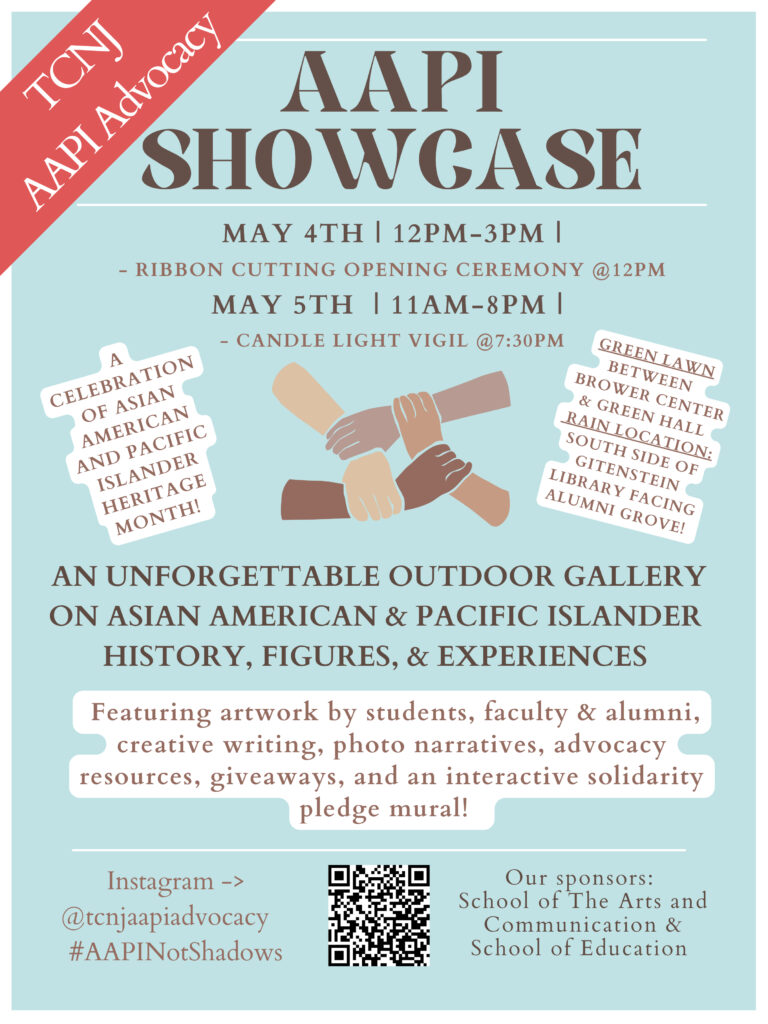 AAPI Showcase May 4 12 PM-3 PM, May 5 11 AM-8 PM