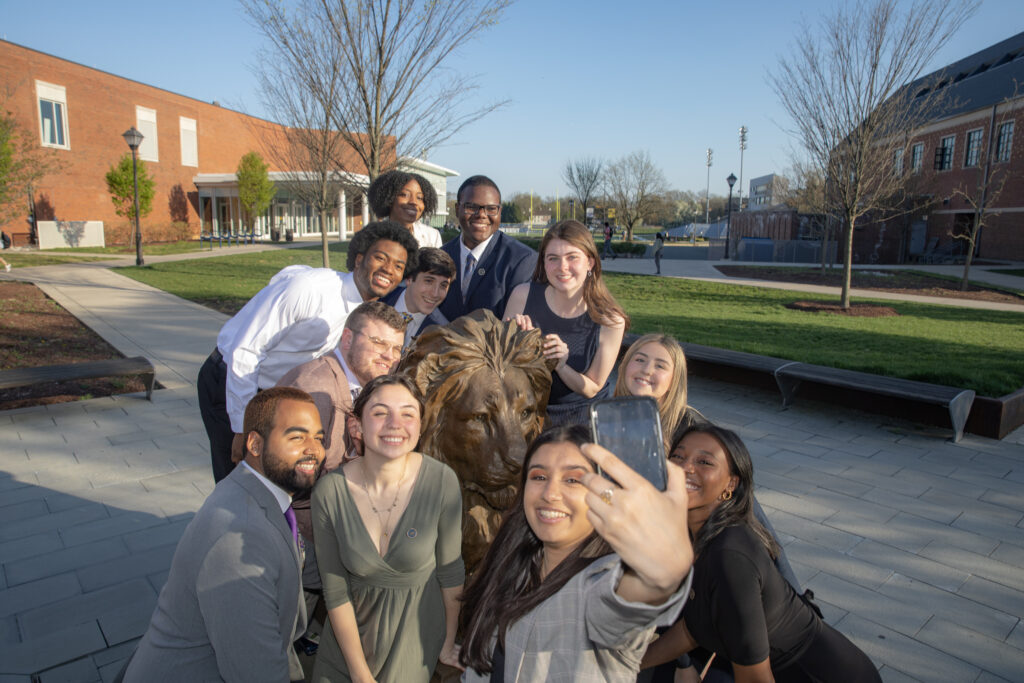 Blue and Gold student recipients