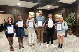 The Signal staff receive awards